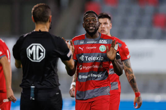 Västerås Frederic Nsabiyumva reagerar
