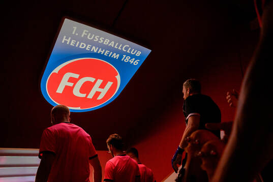 The players enter the arena