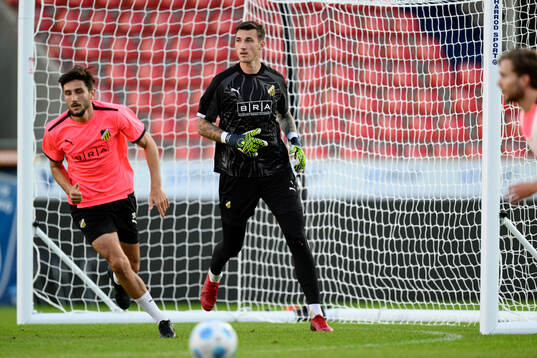 Goalkeeper Andreas Linde