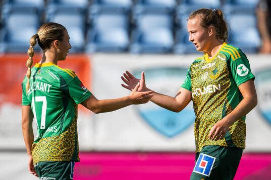 IFK Norrköpings Sara Kanutte Fornes och Alexandra