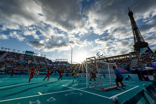 A handout photo made available by the Olympic Information