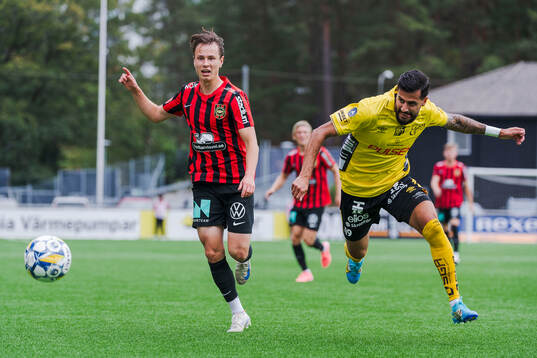 Brommapojkarnas Alex Timossi Andersson och Elfsborgs Rami