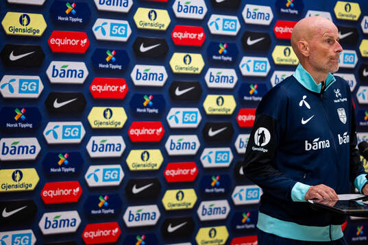Ståle Solbakken, head coach of the Norwegian national