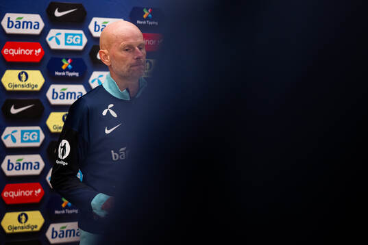 Ståle Solbakken, head coach of the Norwegian national