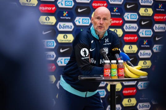 Ståle Solbakken, head coach of the Norwegian national