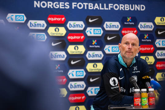 Ståle Solbakken, head coach of the Norwegian national