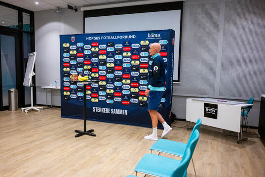 Ståle Solbakken, head coach of the Norwegian national