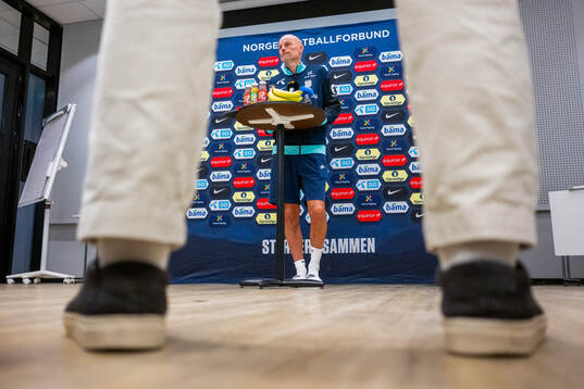 Ståle Solbakken, head coach of the Norwegian national
