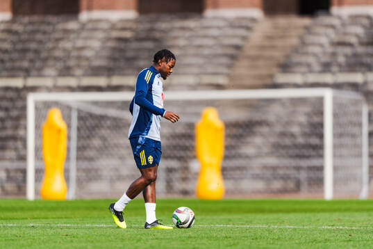 Anthony Elanga of the Swedish men's football national team