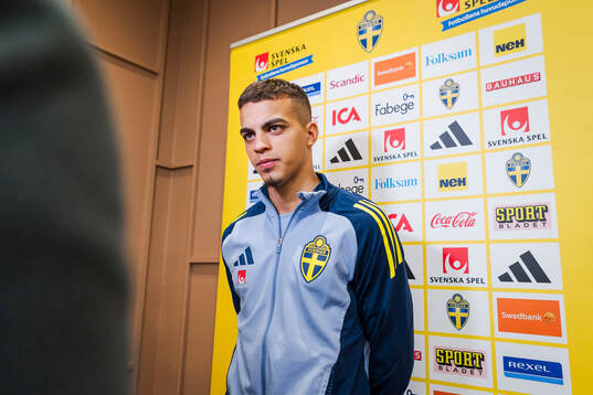 Yasin Ayari of the Swedish men's football national team