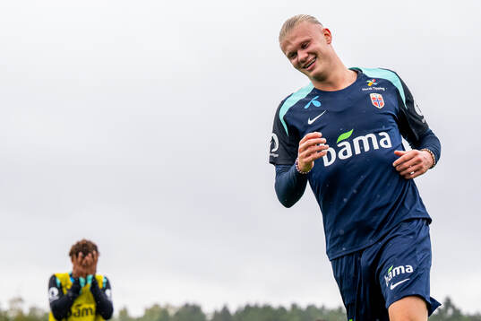 Erling Braut Haaland of the Norwegian national football team