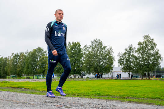 Julian Ryerson of the Norwegian national football team