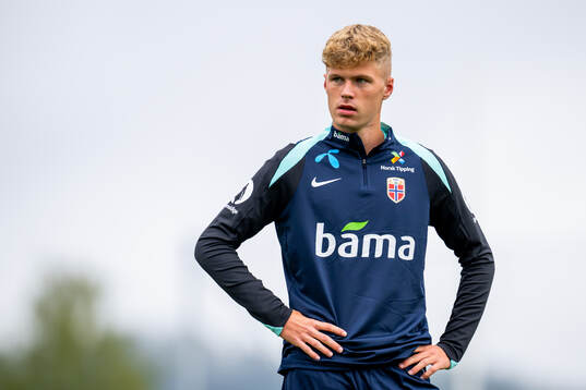 Sindre Walle Egeli of the Norwegian national football team