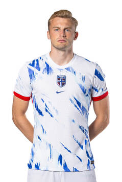 Sondre Langås of the Norwegian national football team