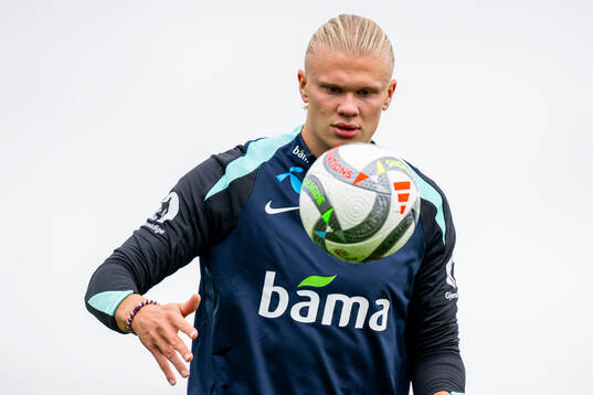 Erling Braut Haaland of the Norwegian national football team