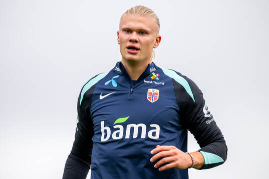 Erling Braut Haaland of the Norwegian national football team
