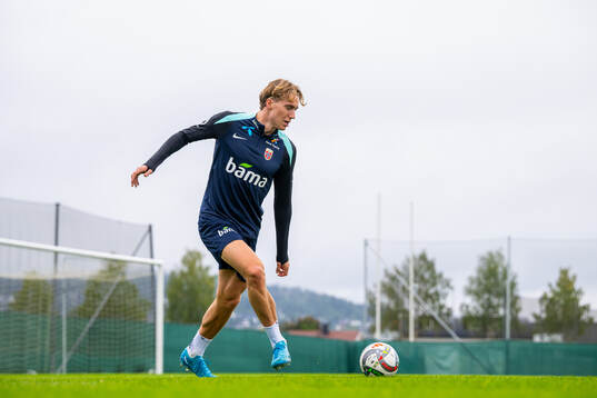 Kristian Thorstvedt of the Norwegian national football team