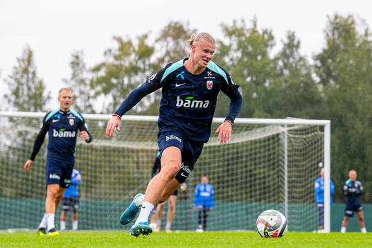 Erling Braut Haaland of the Norwegian national football team