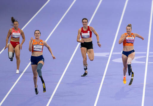 A handout photo made available by the Olympic Information