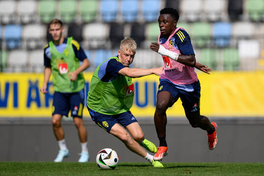 Melker Widell and Zeidane Inoussa