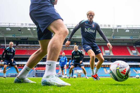 Morten Thorsby of the Norwegian national football team