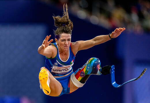 A handout photo made available by the Olympic Information