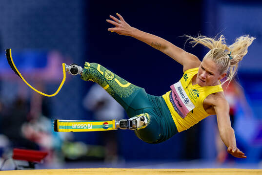 A handout photo made available by the Olympic Information