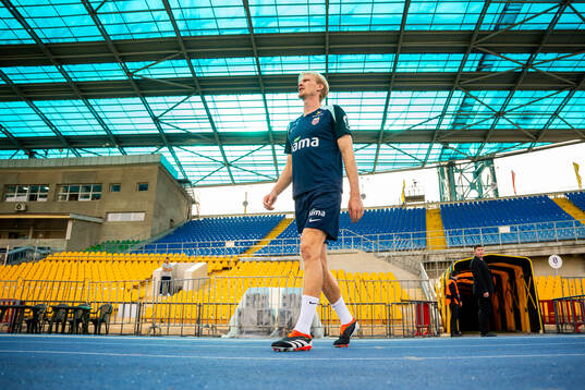 Morten Thorsby of the Norwegian national football team