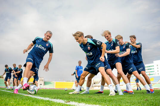 Julian Ryerson, Martin Ødegaard, Morten Thorsby, Sander