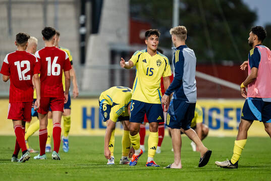 Matteo Perez Vinlöf of Sweden celebrates