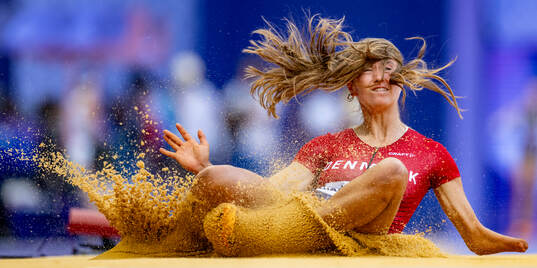 A handout photo made available by the Olympic Information