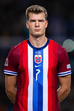 Alexander Sørloth of Norway