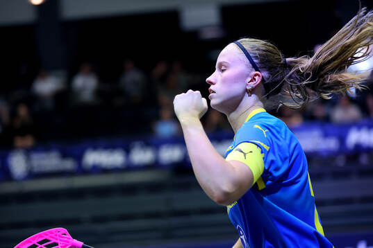 Lisa Carlsson jublar