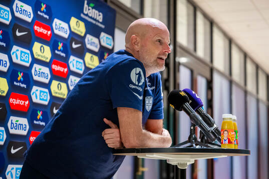 Ståle Solbakken, head coach of the Norwegian national