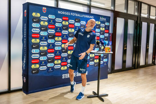 Ståle Solbakken, head coach of the Norwegian national
