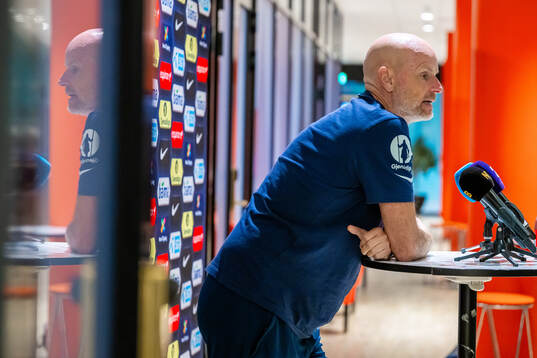 Ståle Solbakken, head coach of the Norwegian national