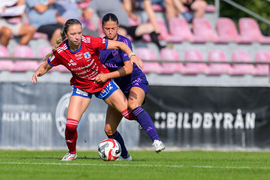Vittsjös Tanya Boychuk och Djurgårdens Beata Kollmats