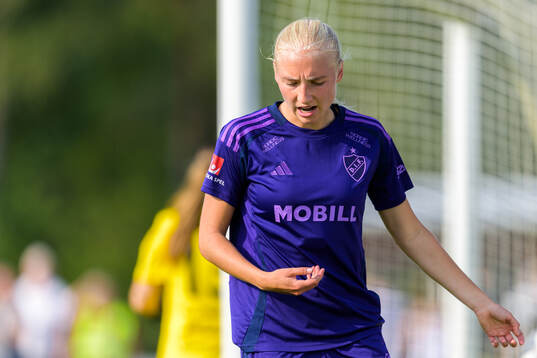 Djurgårdens Stinalisa Johansson deppar