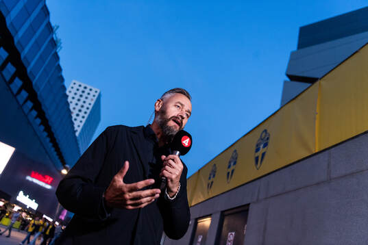 Olof Lundh of Swedish broadcaster TV4