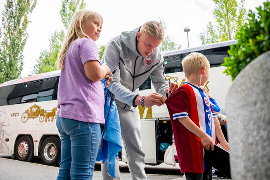 Erling Braut Haaland of the Norwegian national football