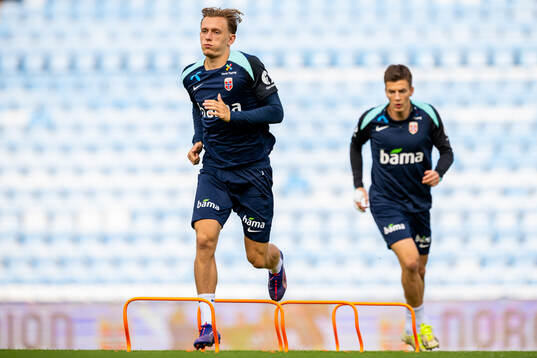 Marcus Holmgren Pedersen of the Norwegian national football