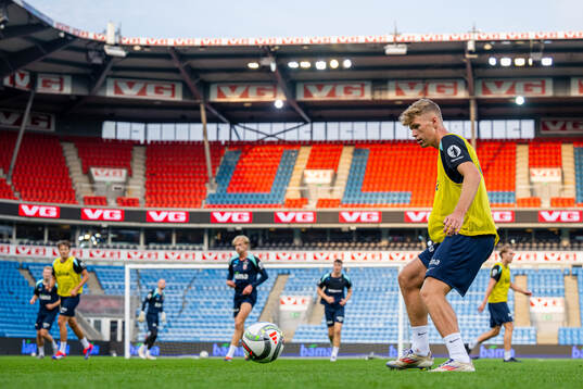 Sindre Walle Egeli of the Norwegian national football team