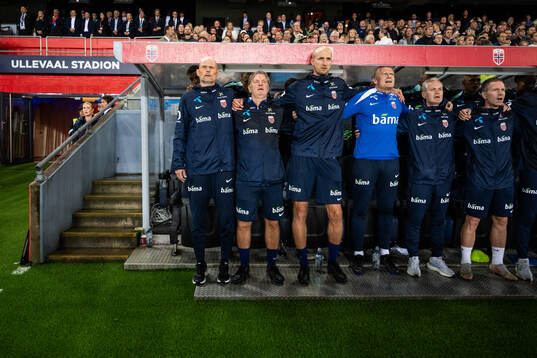 Head coach Ståle Solbakken of Norway