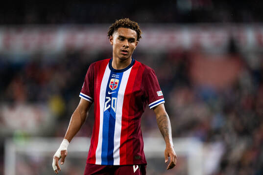Antonio Nusa of Norway
