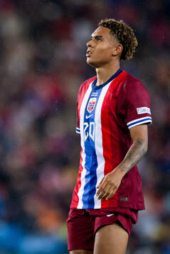 Antonio Nusa of Norway