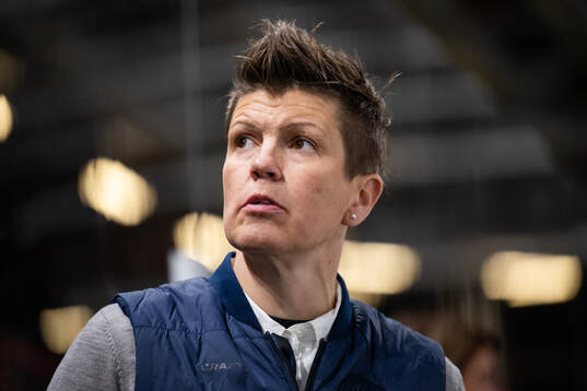Frölundas tränare Erika Holst