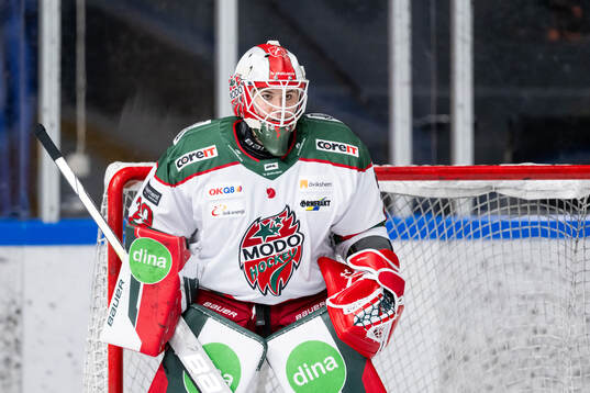 Modos målvakt Andrea Brändli