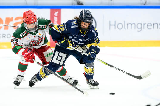 Modos Ebba Berglund och HV71s Eimear Leacy