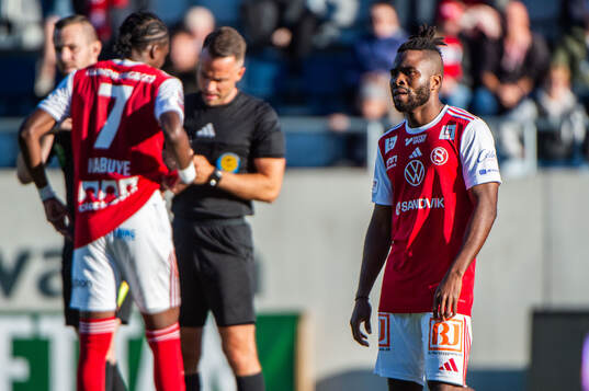 Sandvikens IFs John Junior Igbarumah deppar