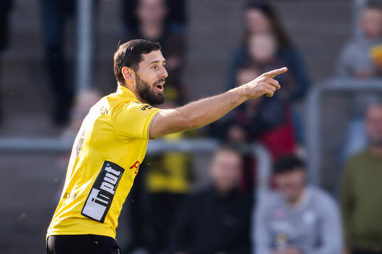 Elfsborgs Arber Zeneli jublar
